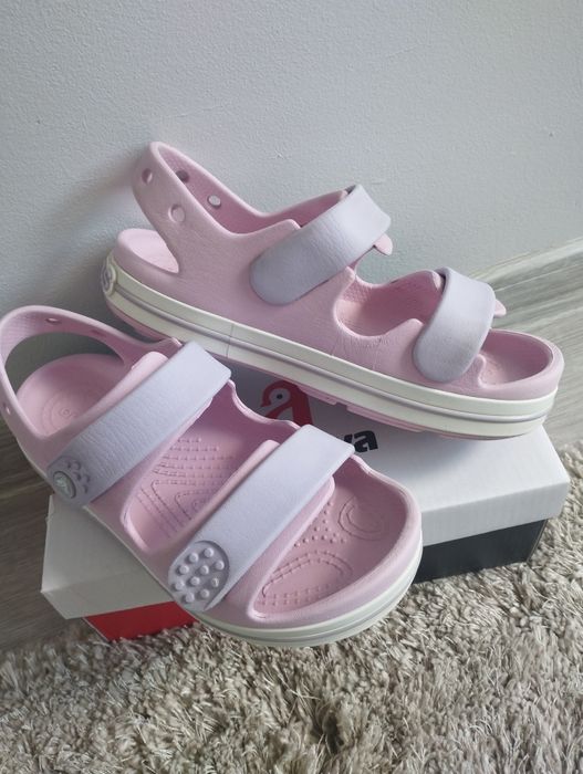 OKAZJA Sandałki Crocsy dla dziewczynki r 30 5