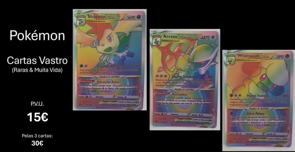 CARTAS POKÉMON: Coleciona cartas raras e poderosas!