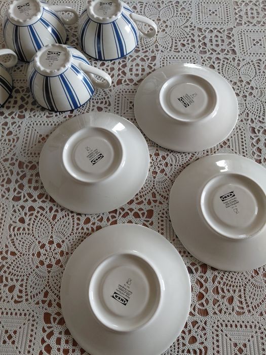 Kolekcjonerski zestaw filiżanek lata 70 te middsomar IKEA