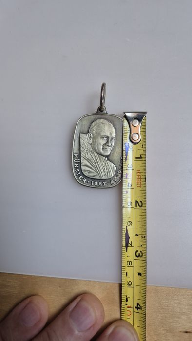 Zawieszka medal z Papierzem 1987