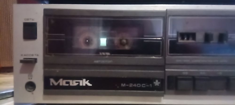 Маяк 240 Кассетный магнитофон Маяк 240: Маяк м-240с-1, Mayak m-240s-2
