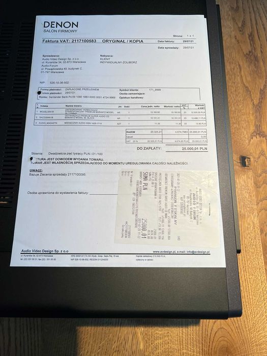 Marantz MODEL 30 czarny – wzmacniacz zintegrowany stereo