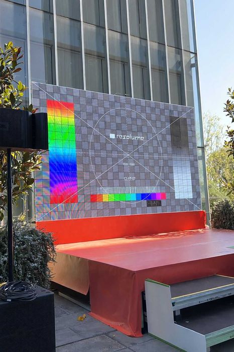 Led Wall, Estrados para palco, Iluminação para eventos