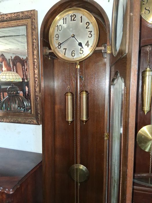 Zegar stojący sygnatura Kinzle