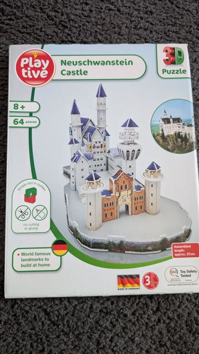 3D puzzle Playtive Zamek Neuschwanstein