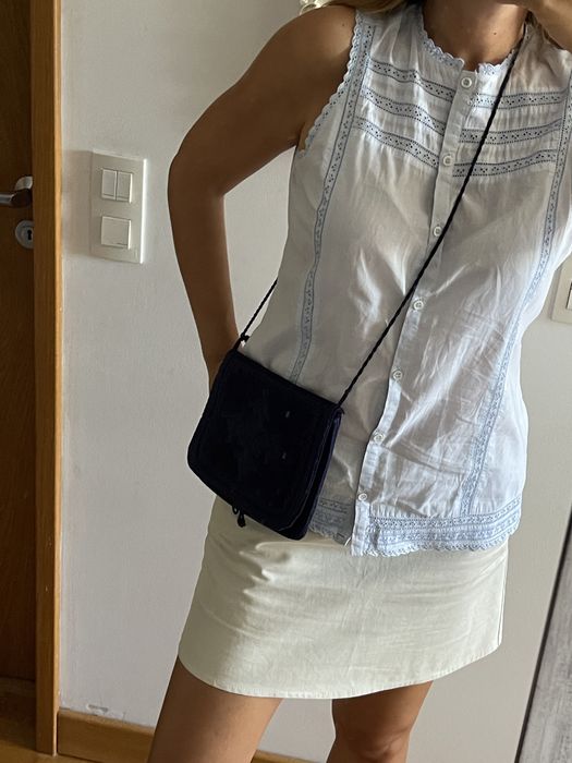 Bolsa de veludo da loja Lavanda Comporta