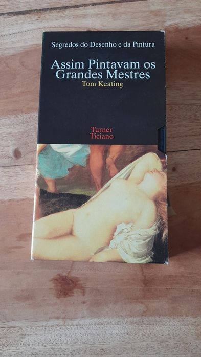 DVD's Segredos do desenho e da pintura- Assim pintavam os grandes mest