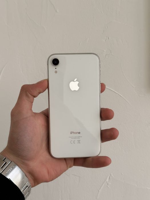 iPhone XR 64GB White | АКБ 100% | Ідеал Оригінал  айфон хр білий