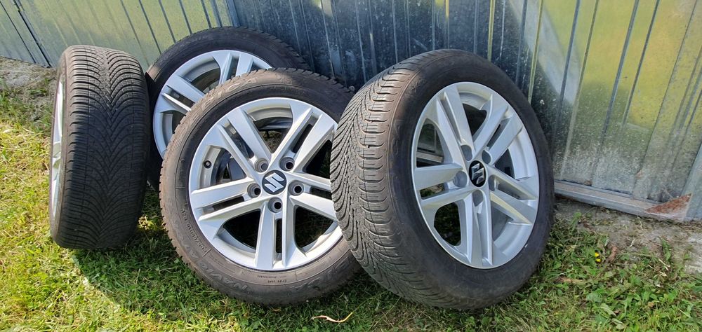 Felgi aluminiowe 16 Toyota, Suzuki plus opony -okazja