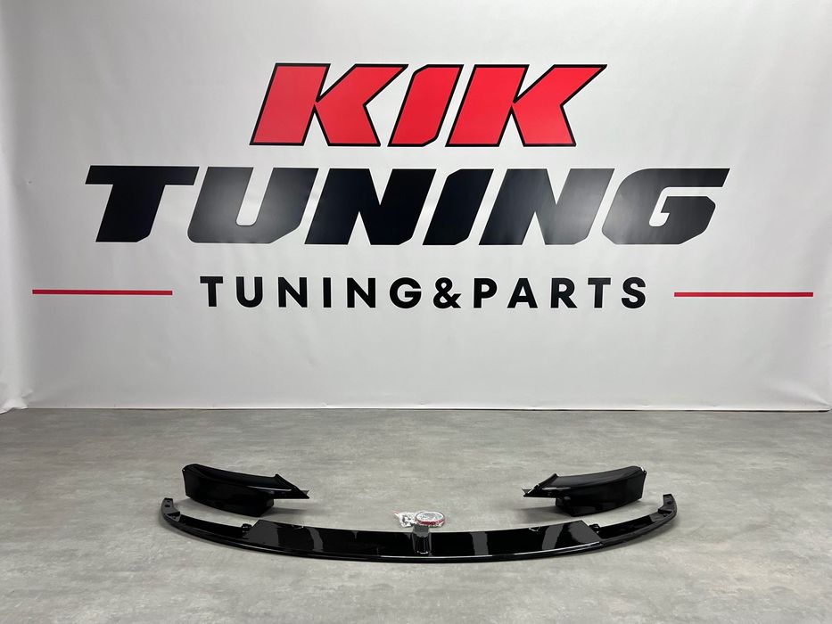 Накладка (губа) переднего бампера BMW 3 f30/f31 m-performance Глянець