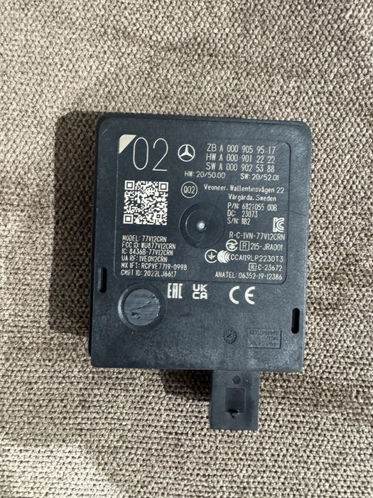 Радарний датчик А0009059517