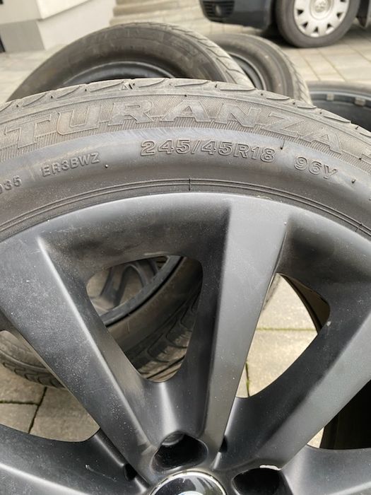 Kola do BMW F10 czarne