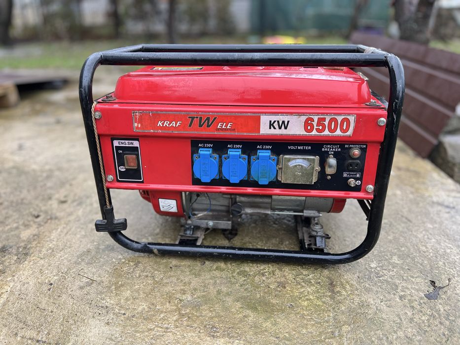 Генератор Kraft welle 6500