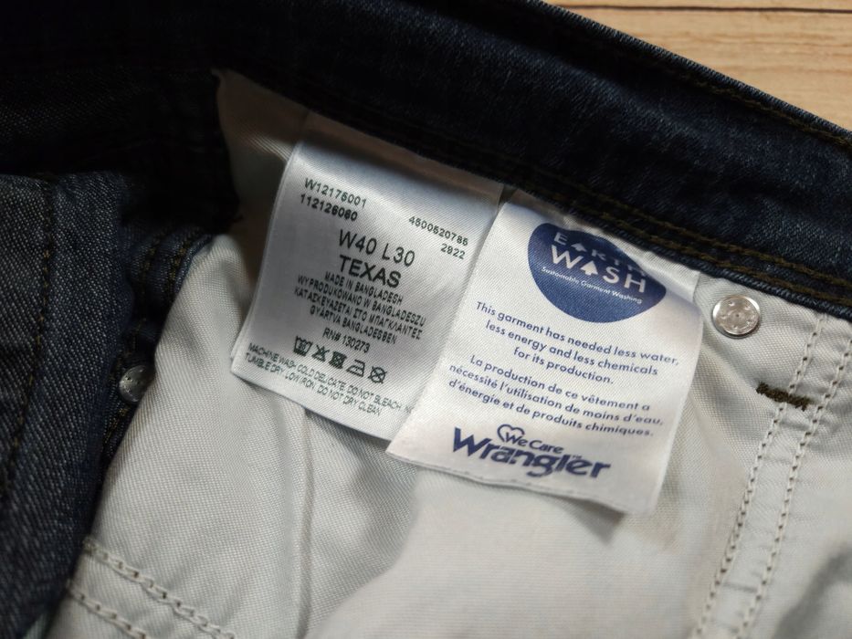 WRANGLER Texas Spodnie Jeans Męskie r. 40/30