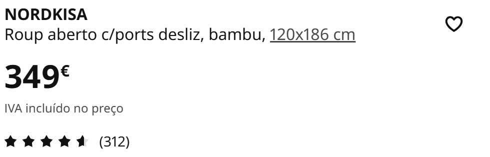 Roupeiro Nordkisa IKEA