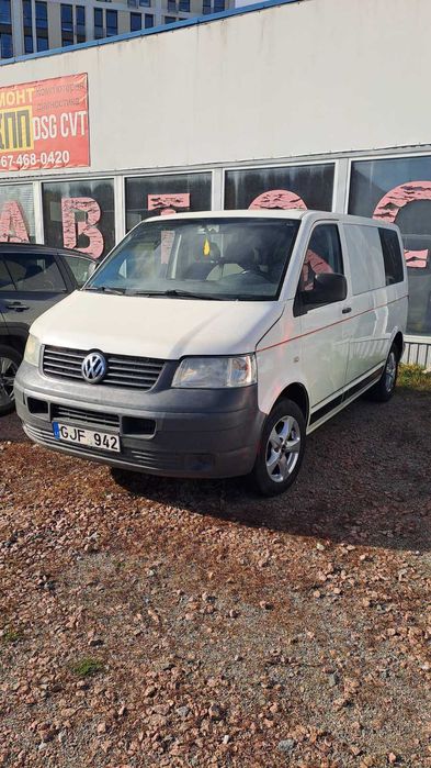 VW TRANSPORTER T5 1.9 дизель TDI 75 кВт 2008 5MT Транспортер пассажир