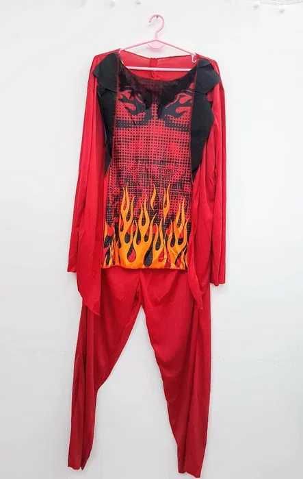 Nowy Strój przebranie diabeł Halloween dla dorosłych rozmiar L. AM085