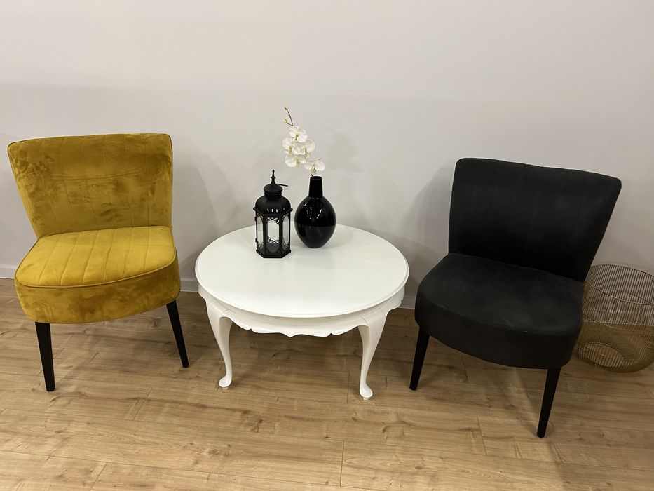 WYPRZEDAŻ  Fotel nowoczesny designerski czarny