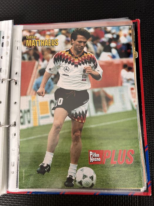 Retro plakaty piłkarskie Bravo Sport 66 stron Ronaldo Zidane