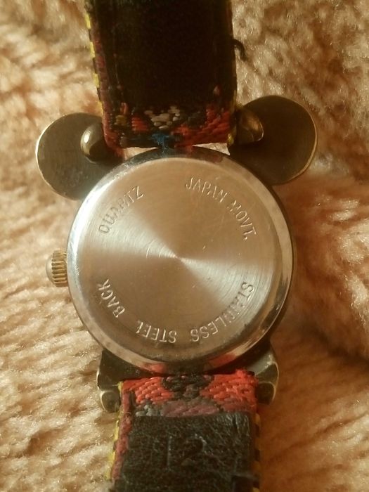 Zegarek damski Disney Myszka Miki Quartz Japan PRL