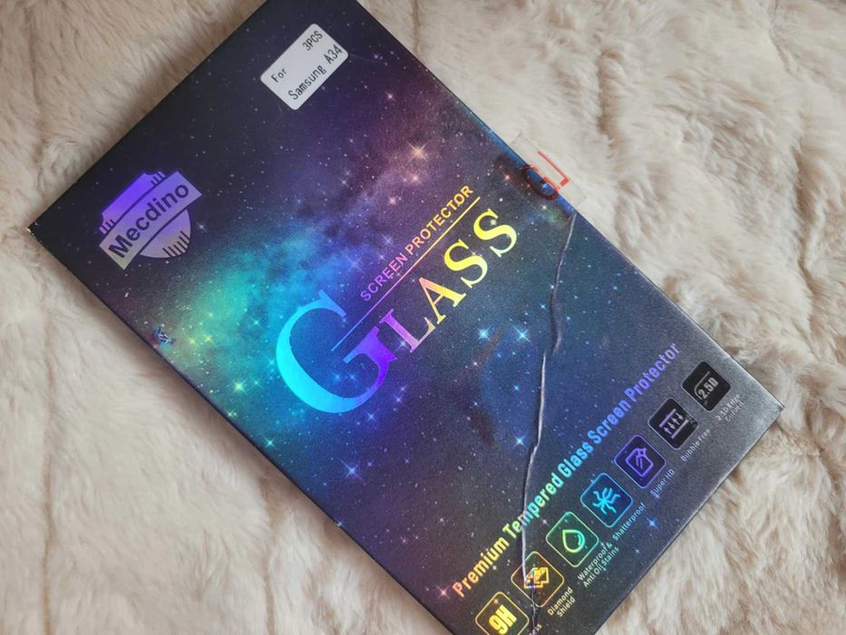 Szkło hartowane ochronne 3w1 – Samsung Galaxy A34