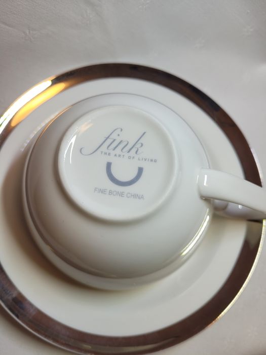 Кавова пара Чайна пара Англія Костяний фарфор