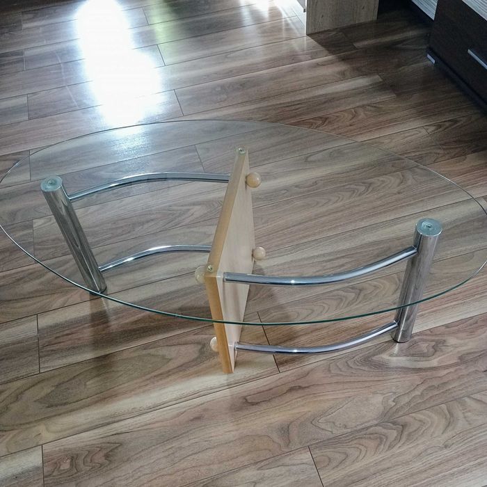 Stolik szklany kawowy