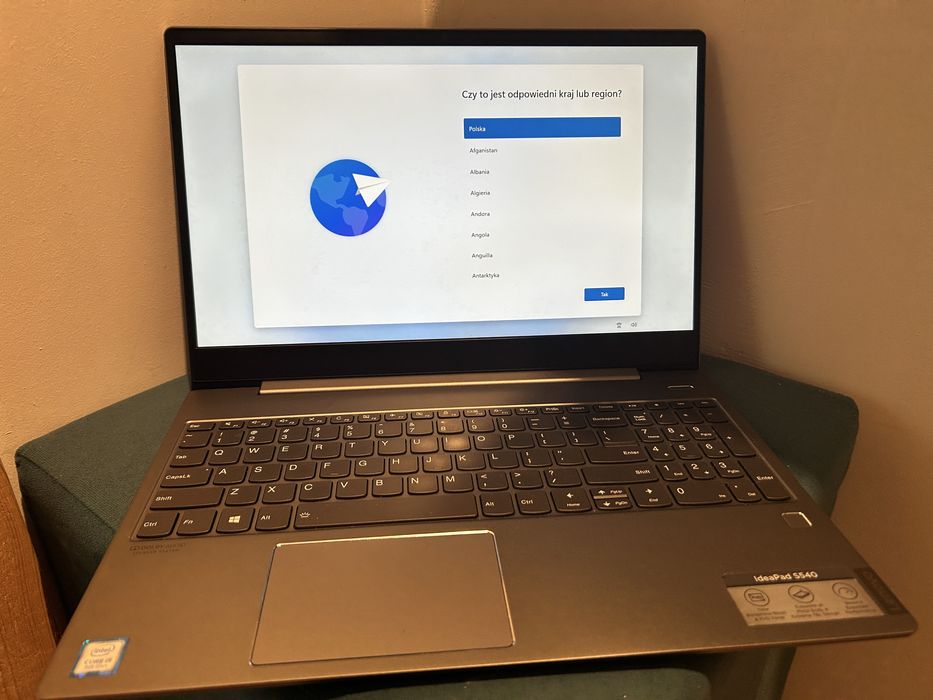 Laptop lenovo IdeaPad S540
