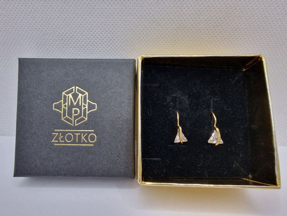 Kolczyki złoto 585 14k