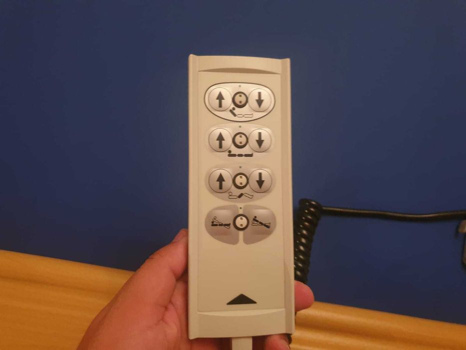 Cama articulada com elevação elétrica + colchão | Nunca usada