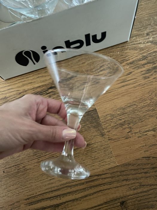 Бокали 12 шт, келихи для мартіні