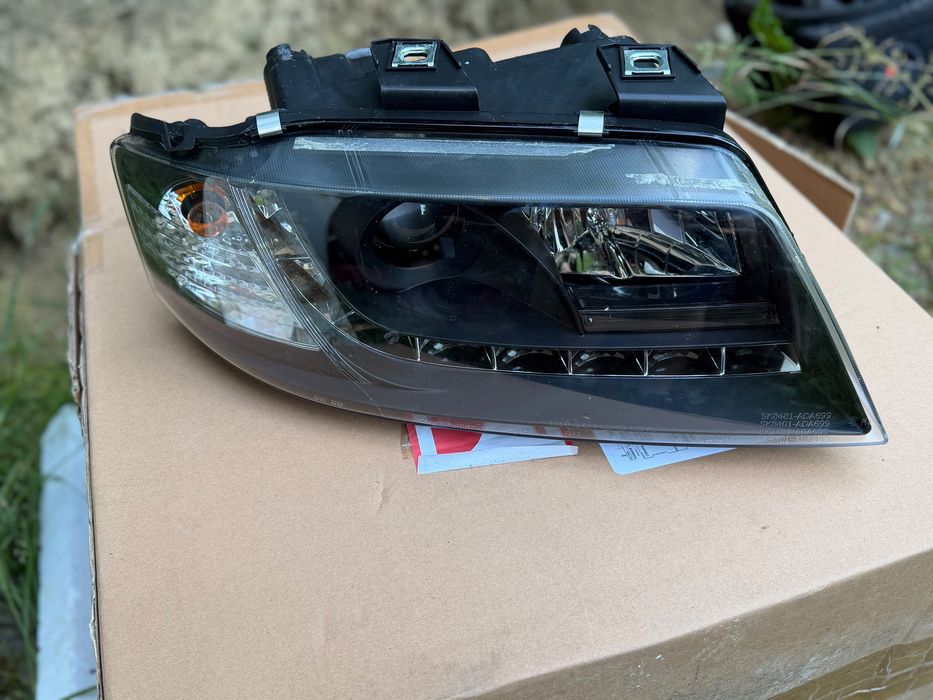 lampy Daylight Black do Audi A6 C5 przedlift (1997–2001)