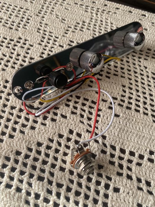 Płyta regulacji głośności do gitary elektrycznej Telecaster części