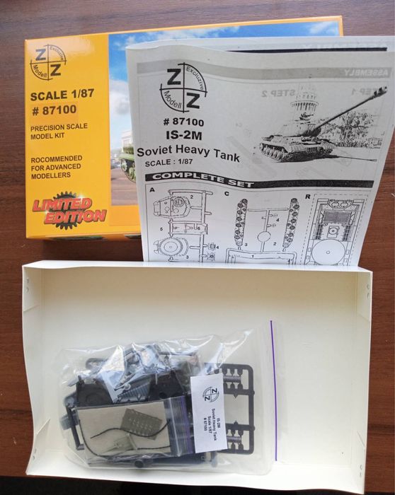Сборная модель Танка ИС   КИТ масштаб 1:87