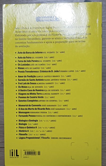 Livro de resumos de Lógica Proposicional