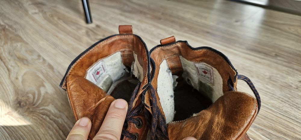 Canada Snow męskie buty skórzane rozmiar 40 wkładka 26cm używane