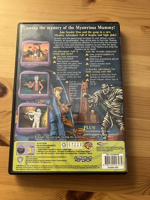 Scooby Doo Jinx at the Sphinx (Piramidalna Zagadka) Gra PC