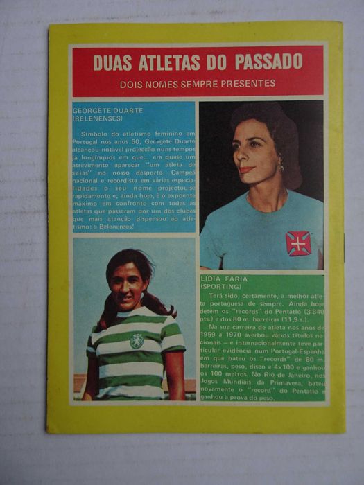 Revista Ídolos Desporto nº 19 - Conceição Alves