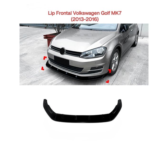 Lip Lábio Frontal Volkswagen Golf MK7 (13-16)