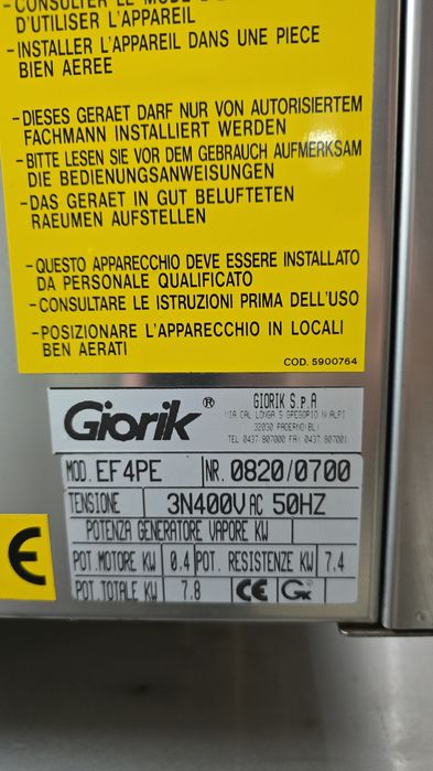 Forno Giorik EF4PE