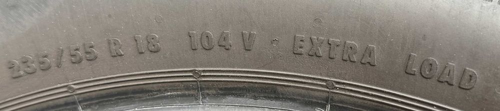 4 opony letnie Continental EcoContact 6 235/55R18 104 V wzmocnienie (XL)