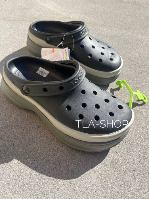Classic Stacked Clog жіночі кроки на платформі кроксы