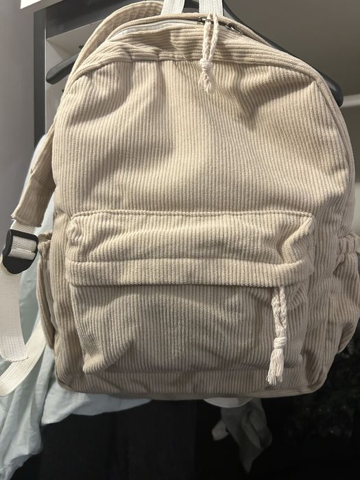 Plecak sztruksowy stan bardzo dobry