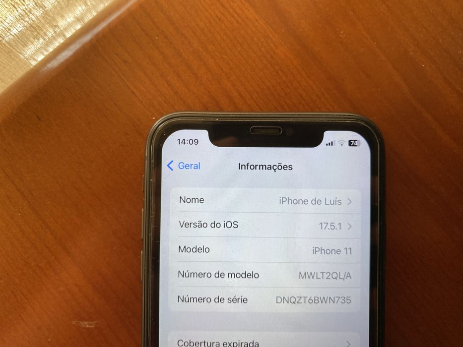 Iphone 11 em muito bom estado