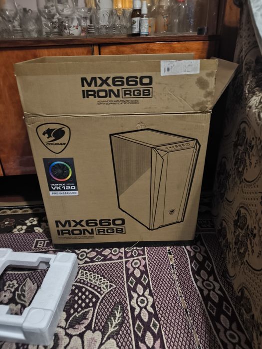 Корпус Cougar MX660 Iron RGB Dark Black
