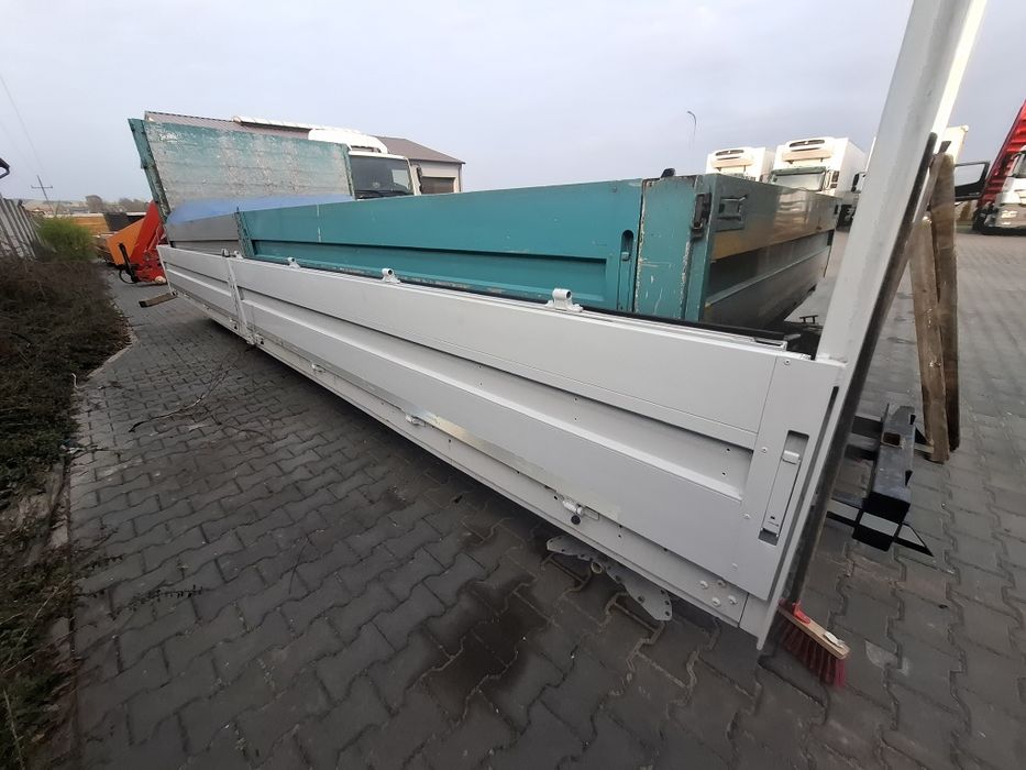 Skrzynie ładunkowe firanka  7.4m aluminiowe 2016r, transportem montaż
