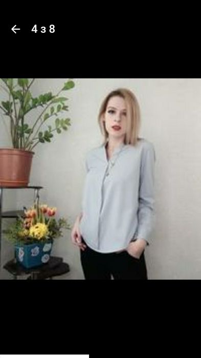 Елегантна блуза в стилі  Office look.