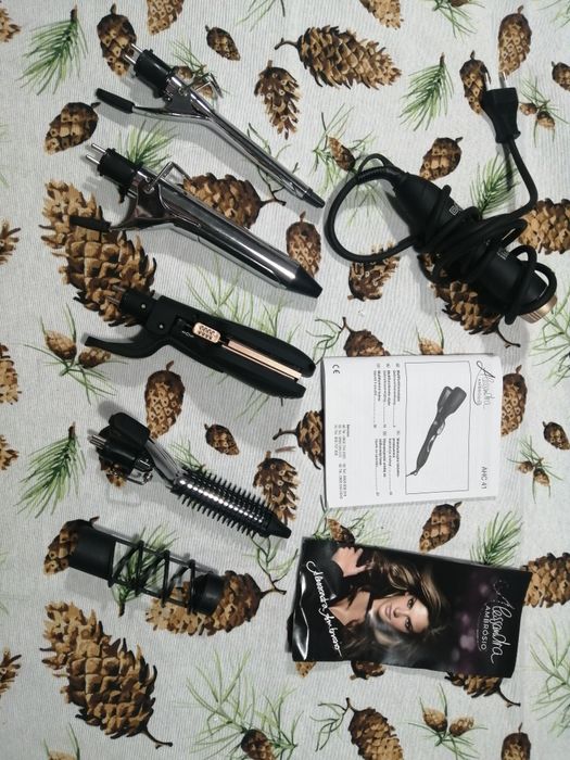 Wielofunkcyjne urządzenie do stylizacji włosów, lokówka, prostownica