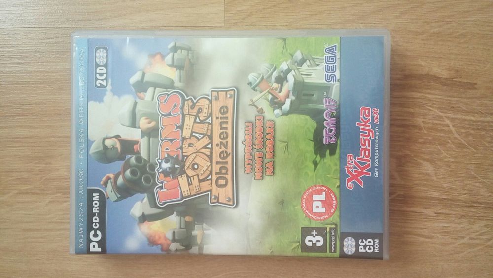 NOWA gra Worms Forts Oblężenie UNIKAT Kolekcjonerski !
