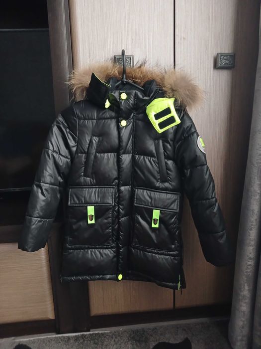 Зимова куртка для хлопчика 116р